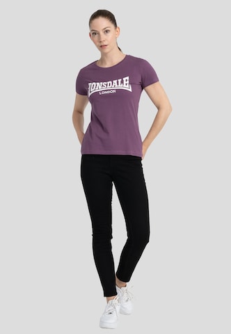 T-shirt 'Cartmel' LONSDALE en violet