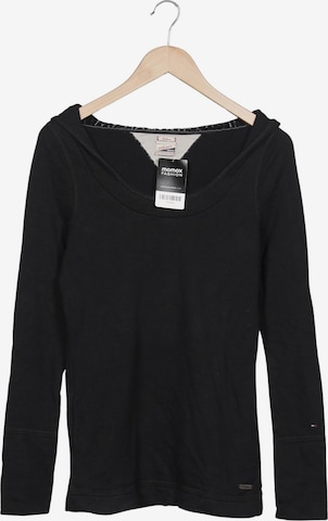 Tommy Jeans Kapuzenpullover M in Schwarz: Vorderseite