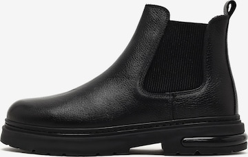 Derimod Chelsea-bootsit värissä musta: etupuoli