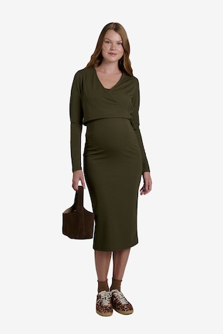 LYN MAMA Kleid in Grün: Vorderseite