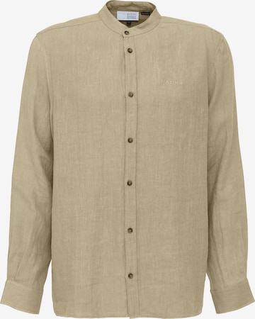 mazine Button Up Shirt 'Altona' in Beige: front