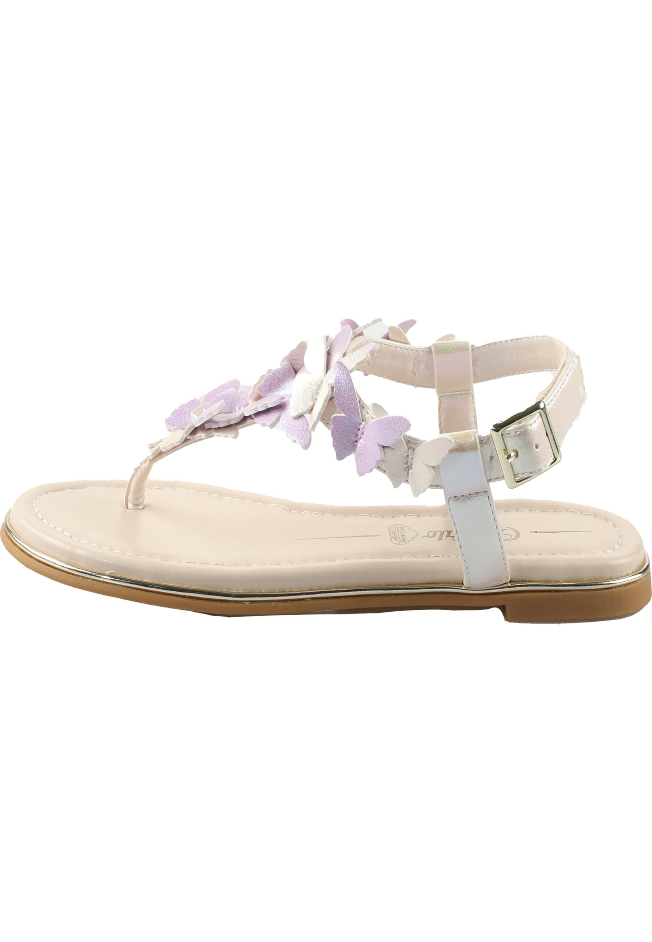 BUFFALO Žabky – fialová: přední strana