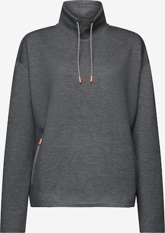 ESPRIT Athletic Sweatshirt in Grey: front