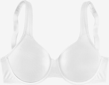 T-shirt Reggiseno di LASCANA in bianco