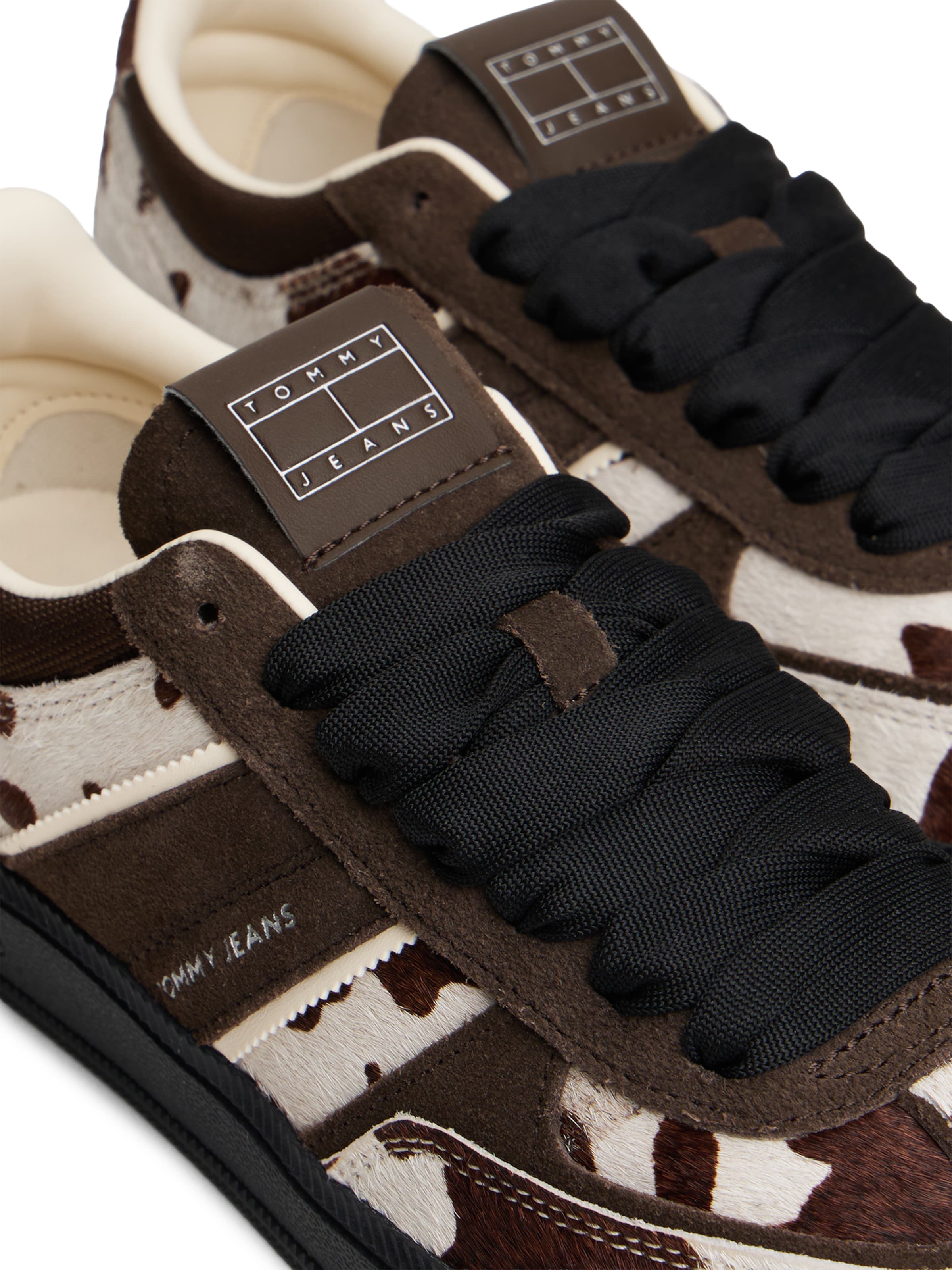 Tommy Jeans Låg sneaker 'THE GREENWICH' i brun