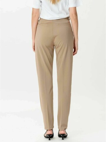 TEESHOPPEN - regular Pantalón en beige