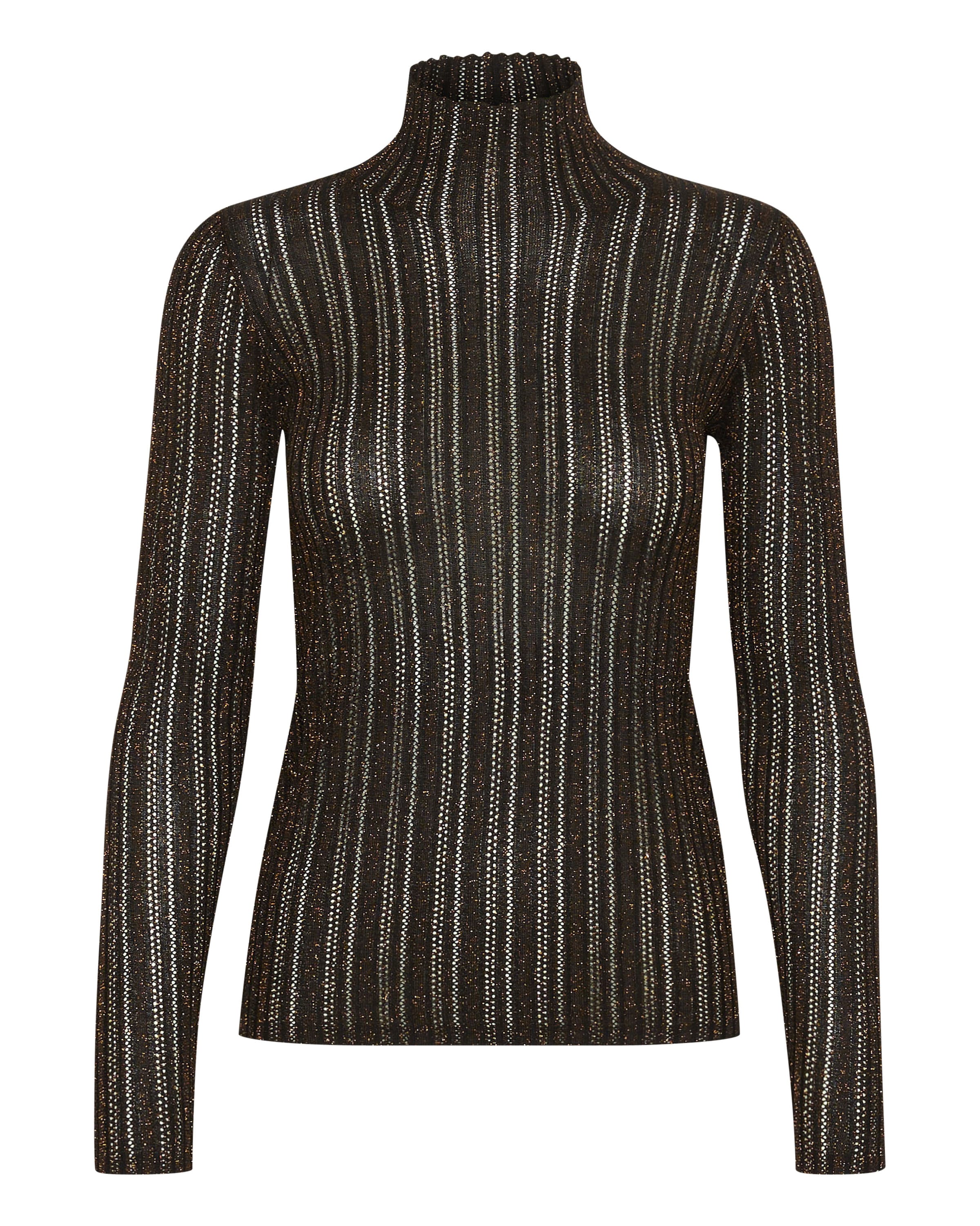 SOAKED IN LUXURY Kampsun 'Laisa', värv pruun: eest vaates