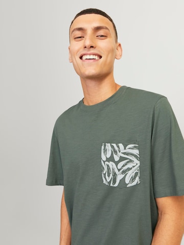 JACK & JONES Tričko 'Lafeyette' – zelená