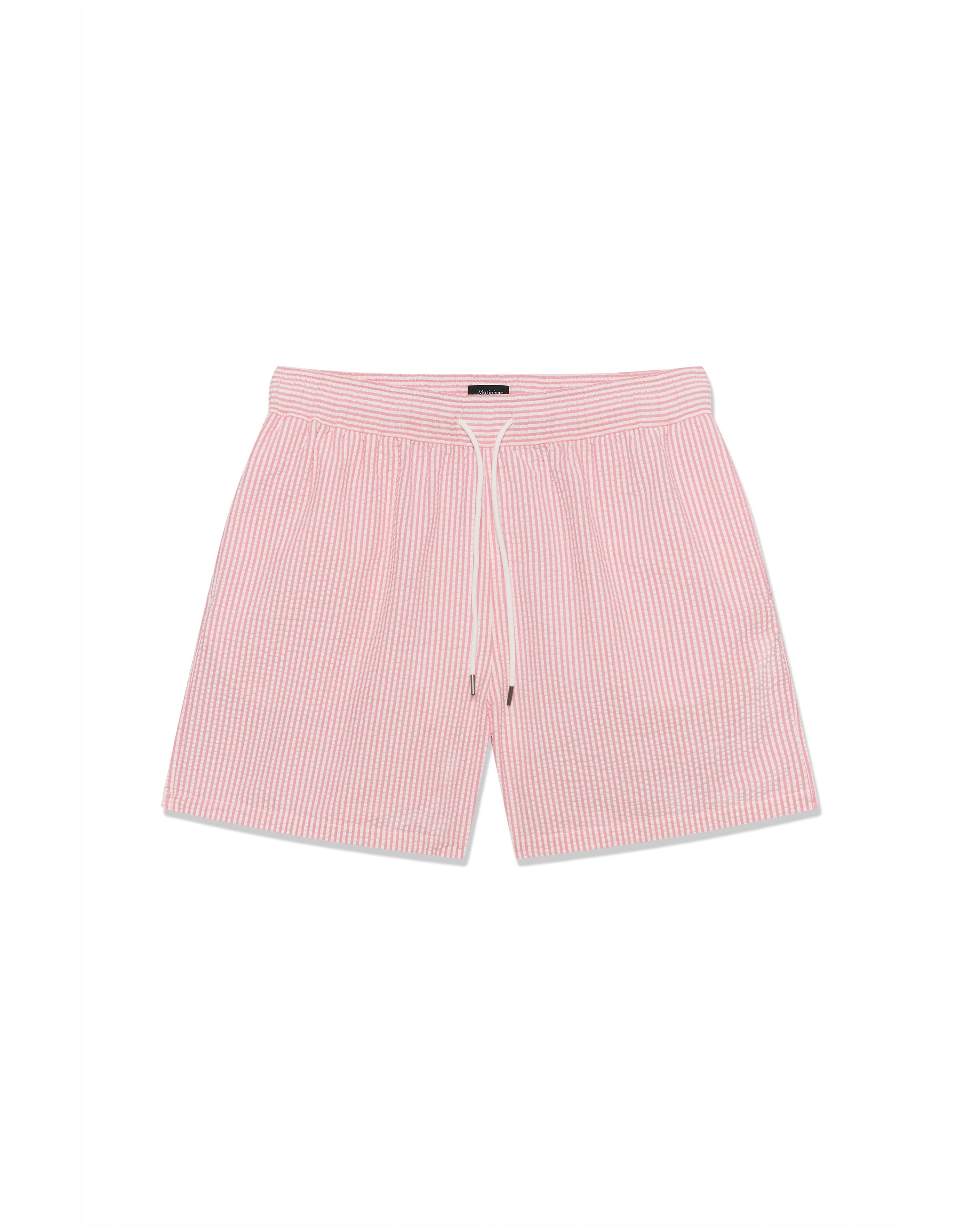 Shorts de bain Matinique en rose : devant