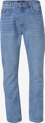 KOROSHI Regular Farkut värissä sininen: etupuoli