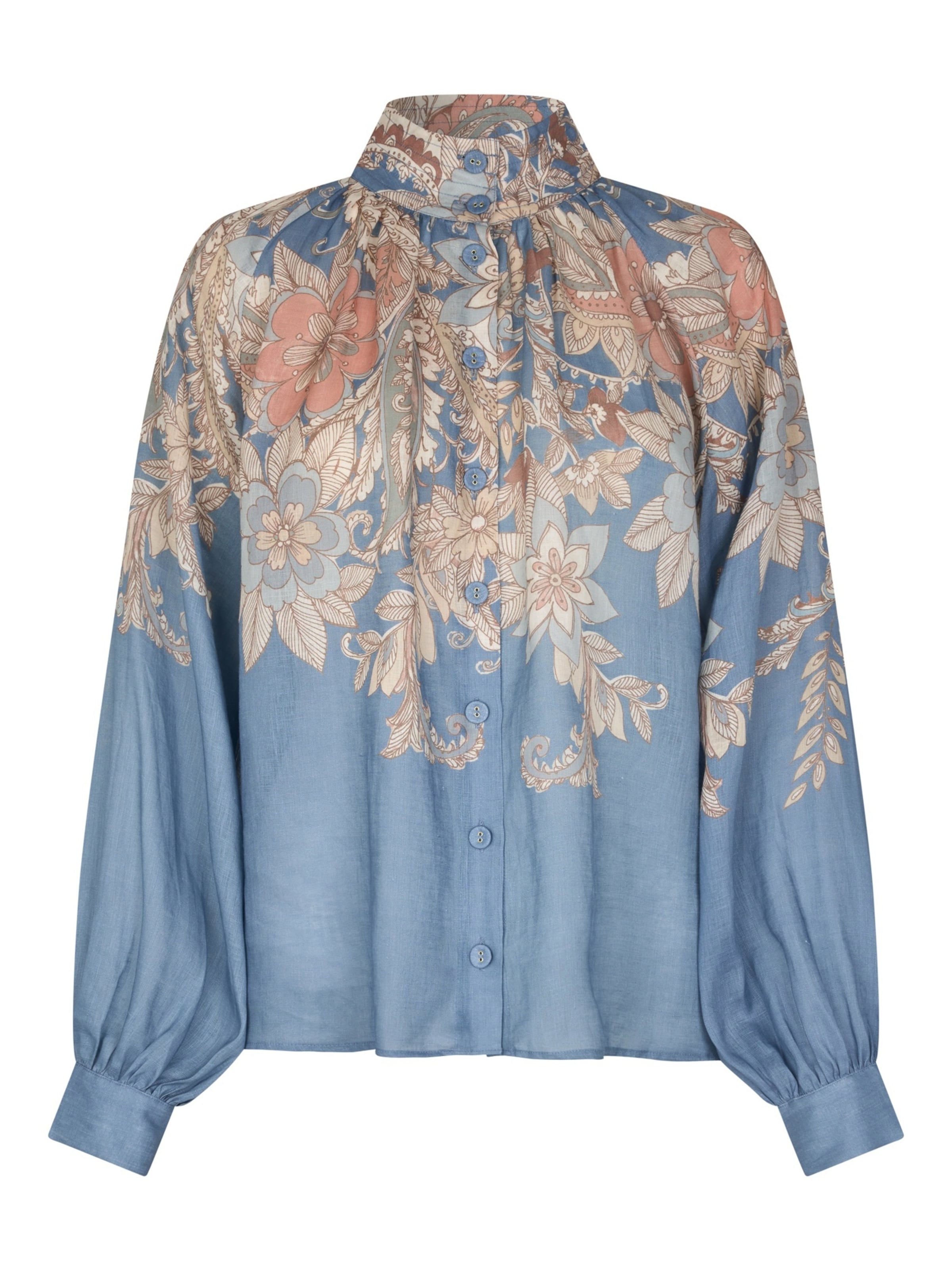 T-shirt ' NitaDEA NS ' Dea Kudibal en bleu : devant