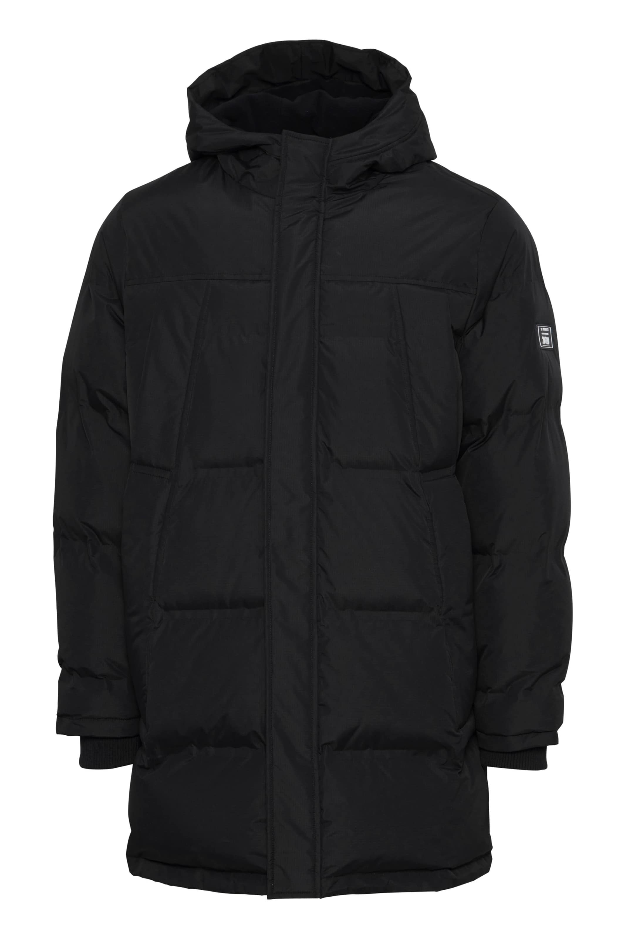 Giacca invernale 'Gondo' di 11 Project in nero: frontale