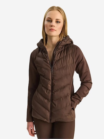 Bianco Lucci Winter Jacket in Brown
