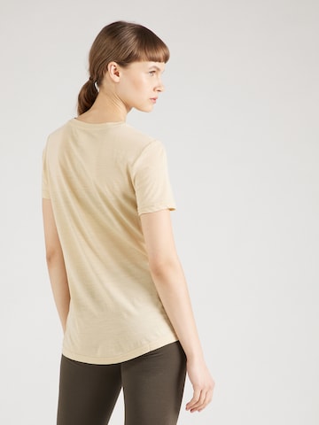 Maglia funzionale 'MAT IS' di super.natural in beige