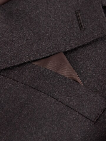 Next Slim Fit Forretningsjakke 'Signature' i brun