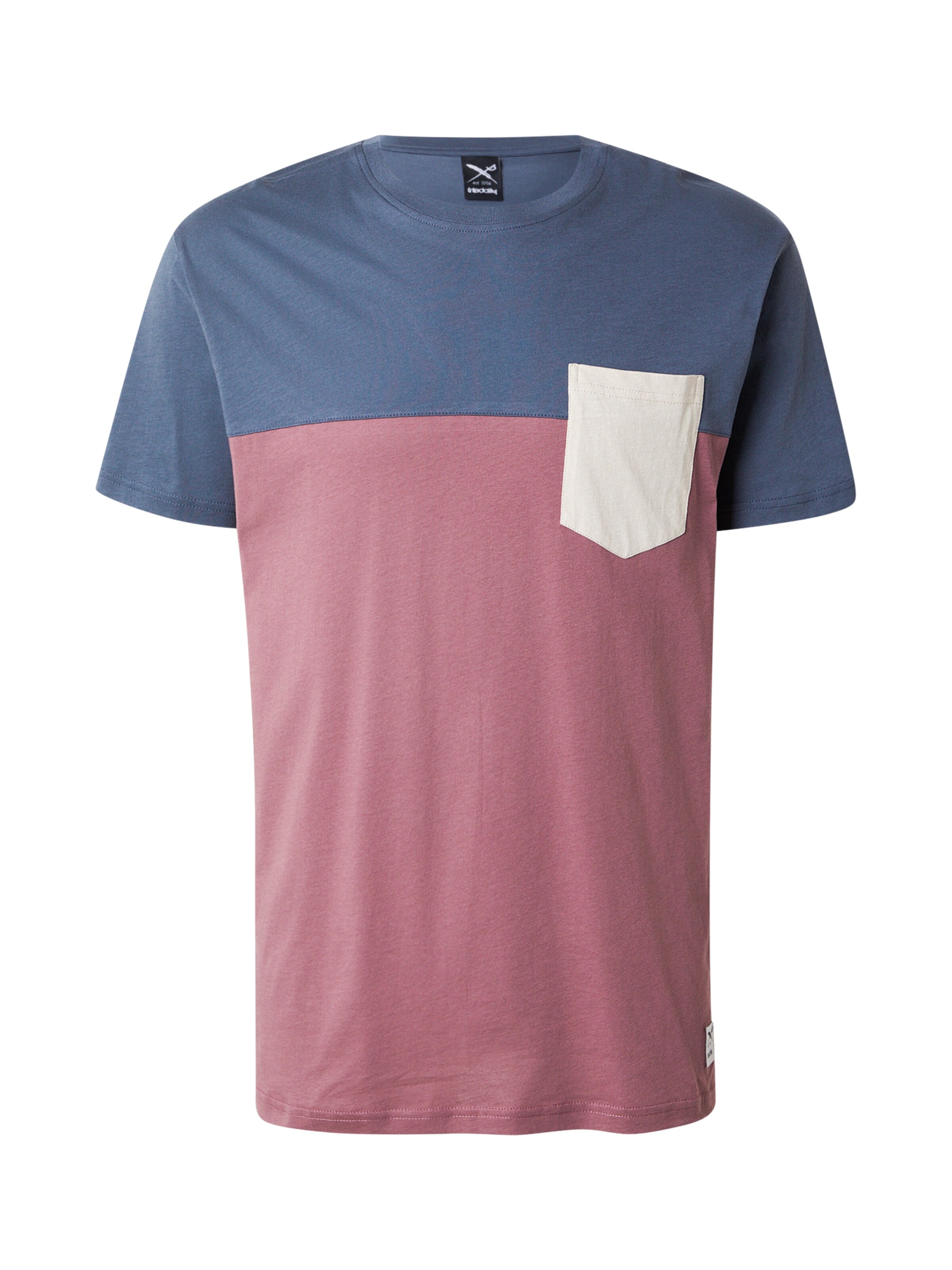 pelēks Iriedaily T-Krekls: no priekšpuses