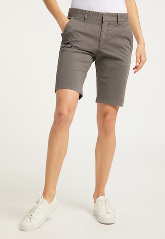 DreiMaster Vintage Regular Shorts in Braun: predná strana