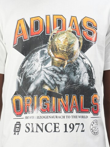 ADIDAS ORIGINALS Bluser & t-shirts 'TREFOIL SERIES REGULAR' i hvid