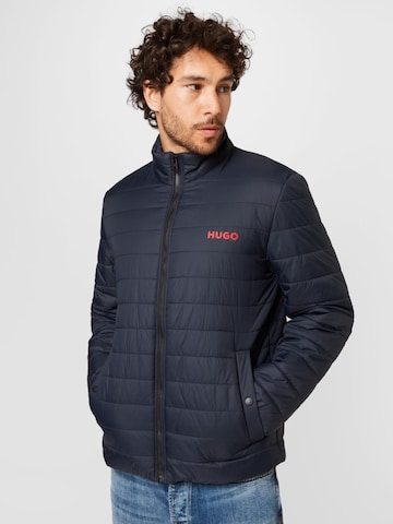 HUGO Red Winter Jacket 'Benti' in Blue: front