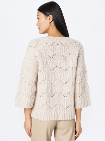 BRAX Sweter 'LESLEY' w kolorze beżowy