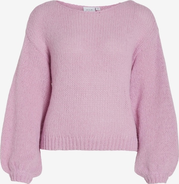VILA Sweater in Pink: front