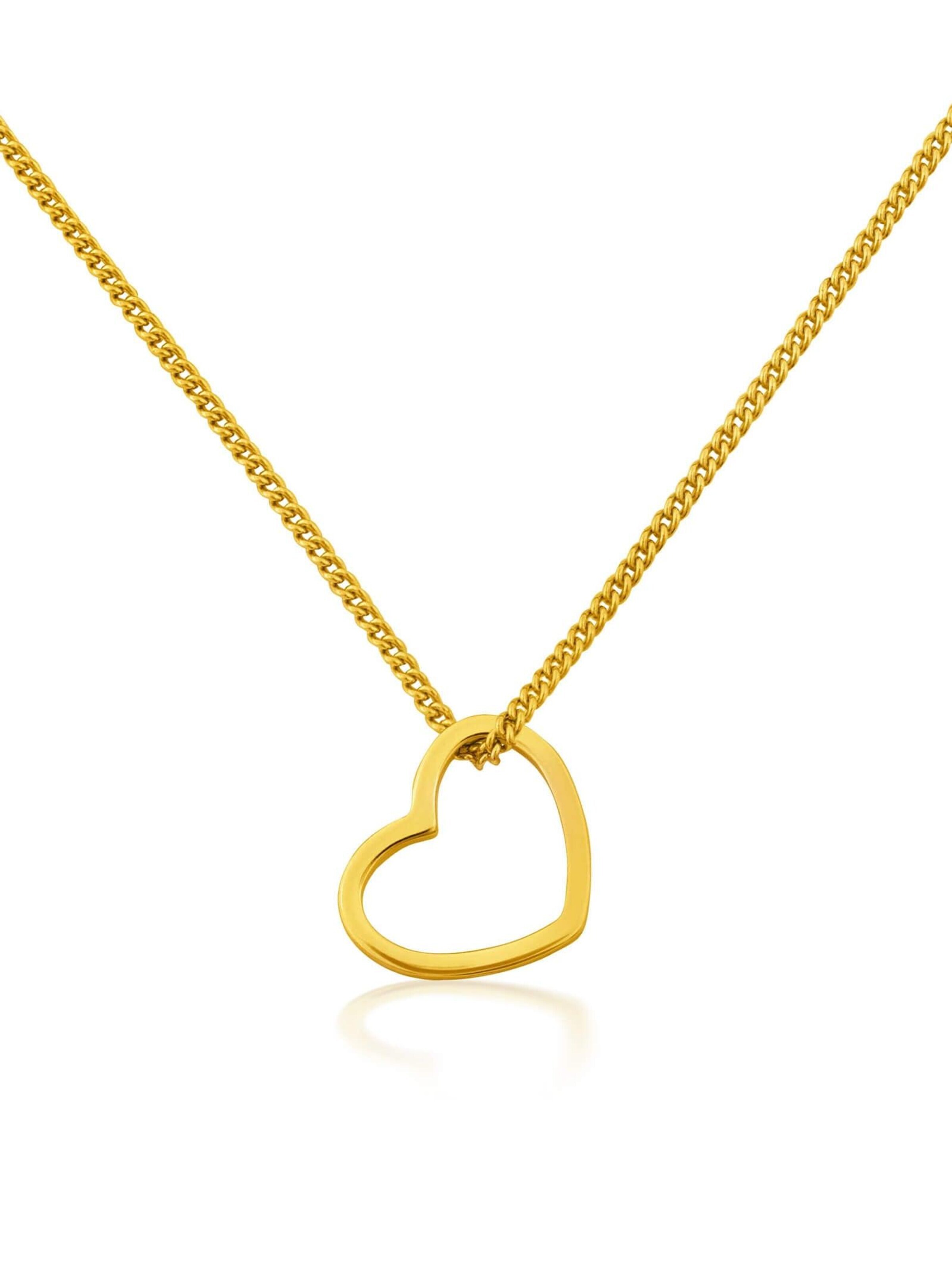 modabilé Pendant 'HEART' in Yellow