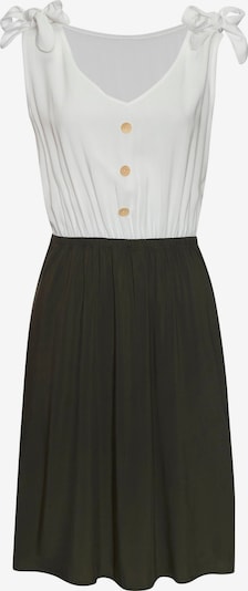LASCANA Kesämekko värissä kerma / tummanvihreä, Tuotenäkymä