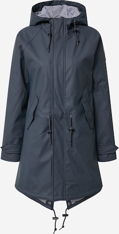 Derbe Weatherproof jacket 'Travel Friese Fisher' in Blue: front