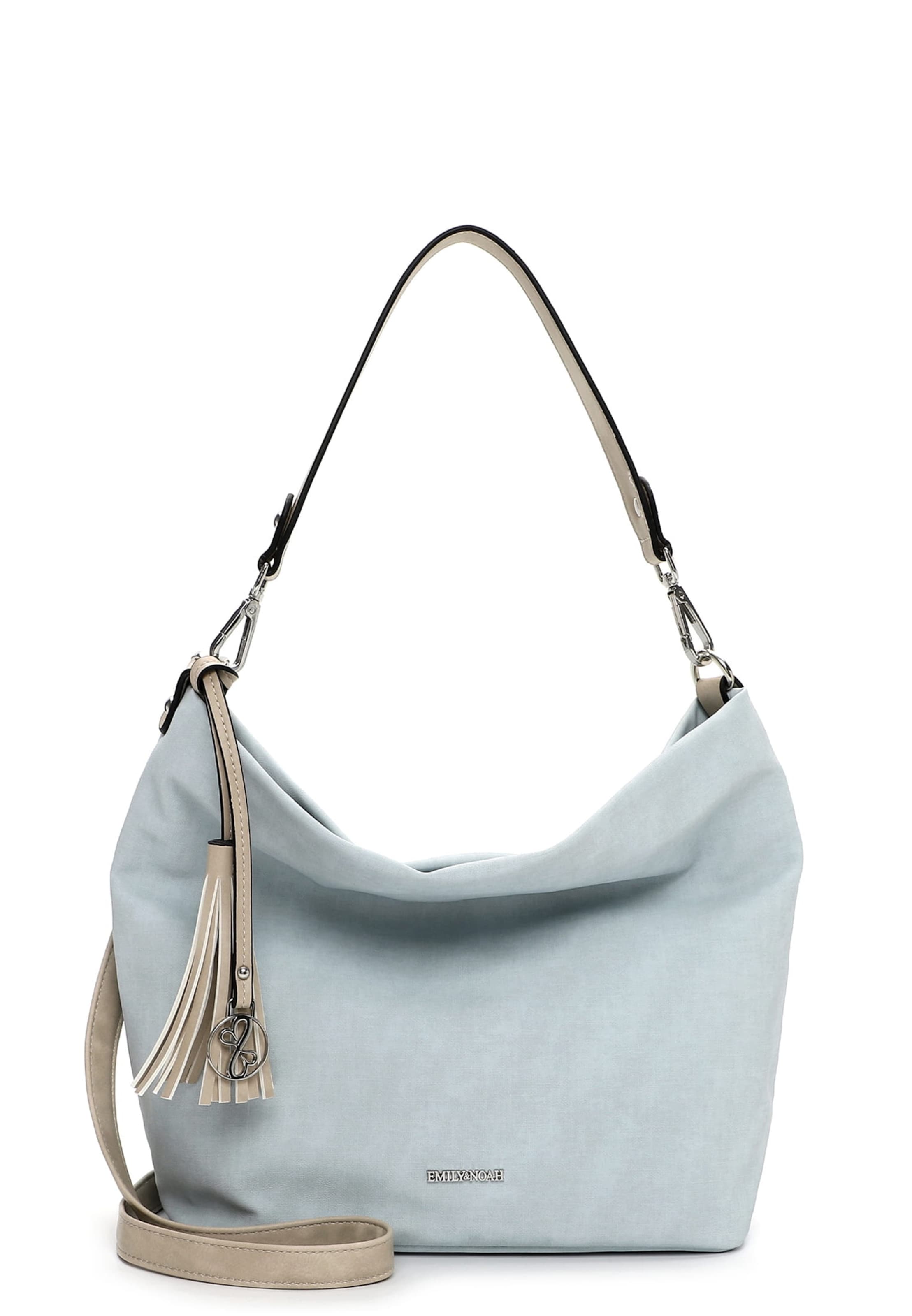 Emily & Noah Skuldertaske 'Elke' i blå: forside