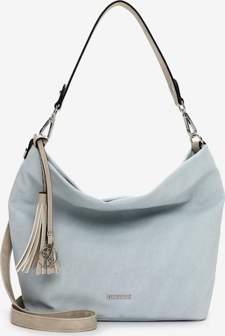 Emily & Noah Shoulder bag 'Elke' in Blue: front