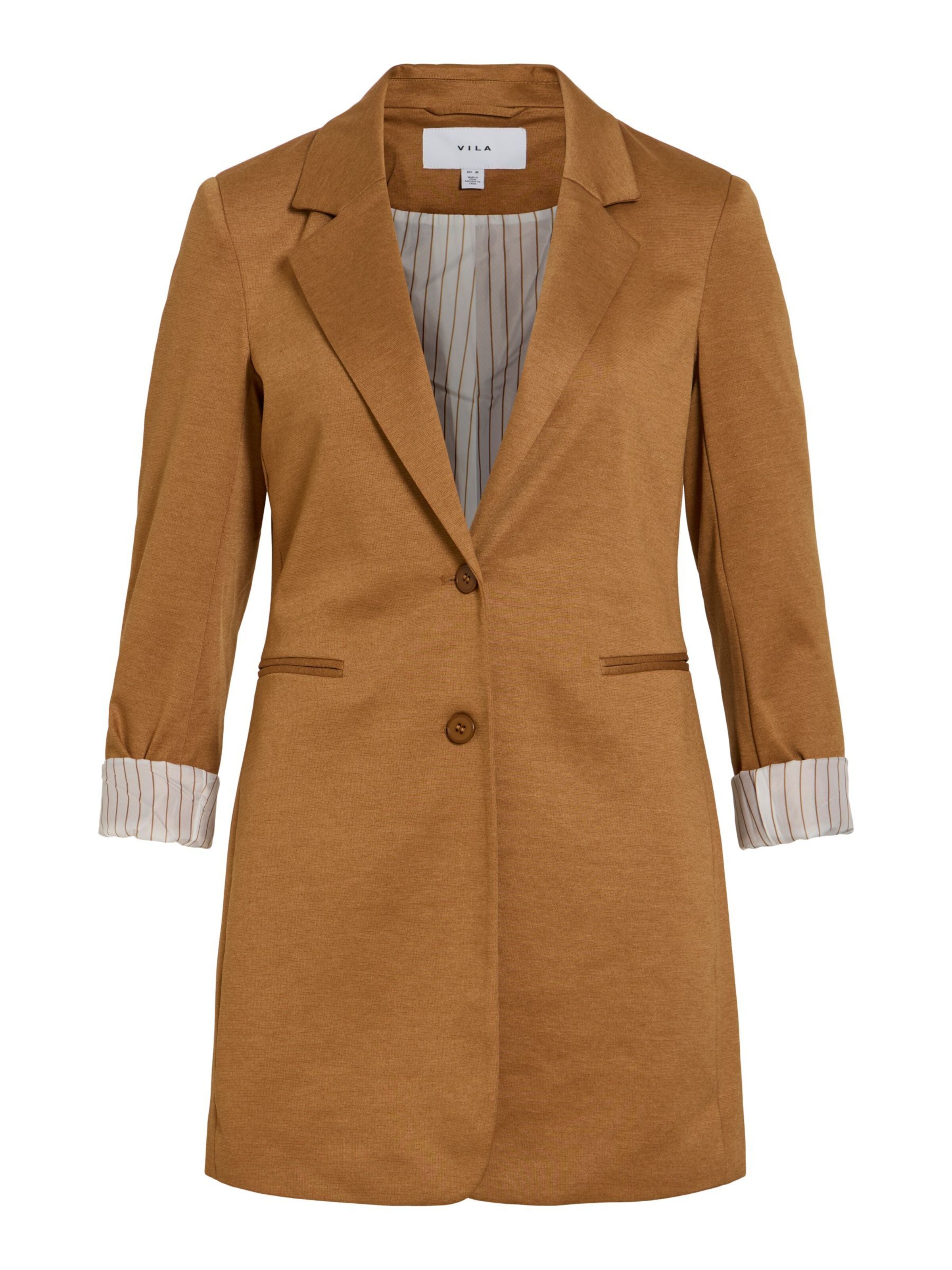 VILA - Blazer 'VISaga' en marrón: frente