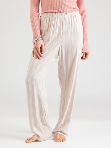 BOSS Pajama pants in Beige: front