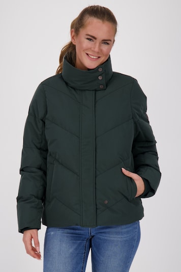 alife & kickin Winterjacke 'KatalinaAK A' in S in dunkelgrün, Produktansicht