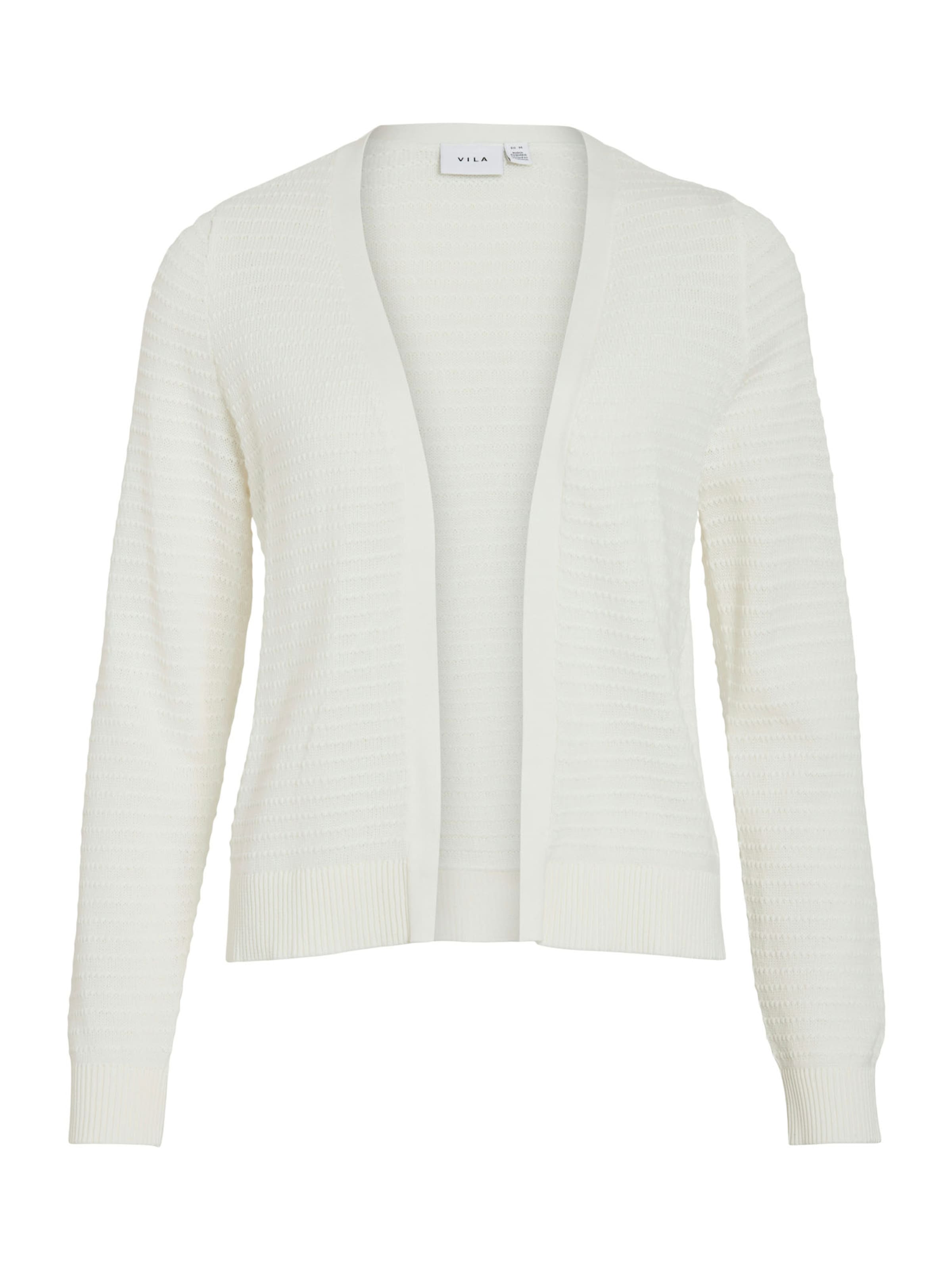 VILA - Cárdigan 'VILOLLO' en blanco: frente