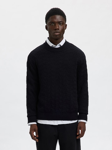 SELECTED Pullover 'SLHPHILIP' i sort: forside
