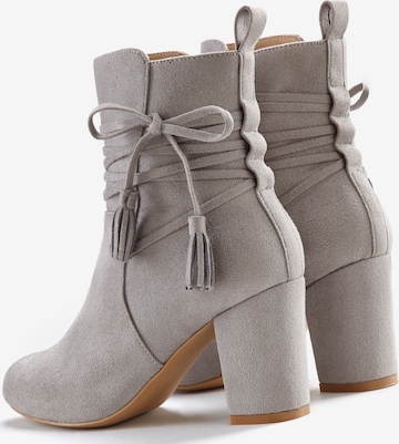 LASCANA Ankle Boots in Grey