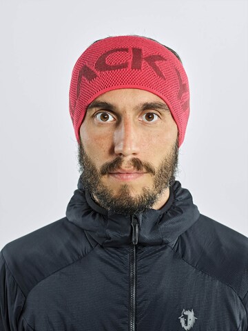 BLACKYAK Athletic Headband 'Yak Knit Headband' in Red: front