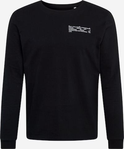 Tricou Marc O'Polo DENIM pe negru / alb, Vizualizare produs