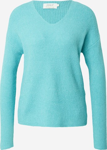ONLY Sweater 'Camilla' in Blue: front