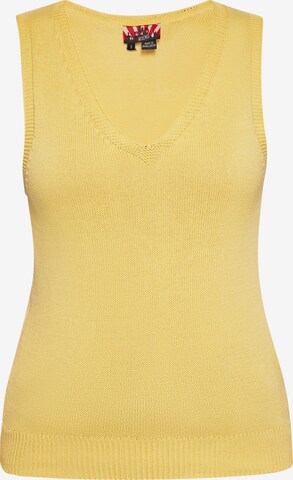 Pull-over myMo ROCKS en jaune : devant