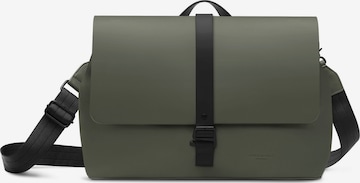 Gaston Luga - Bolso de hombro en verde: frente