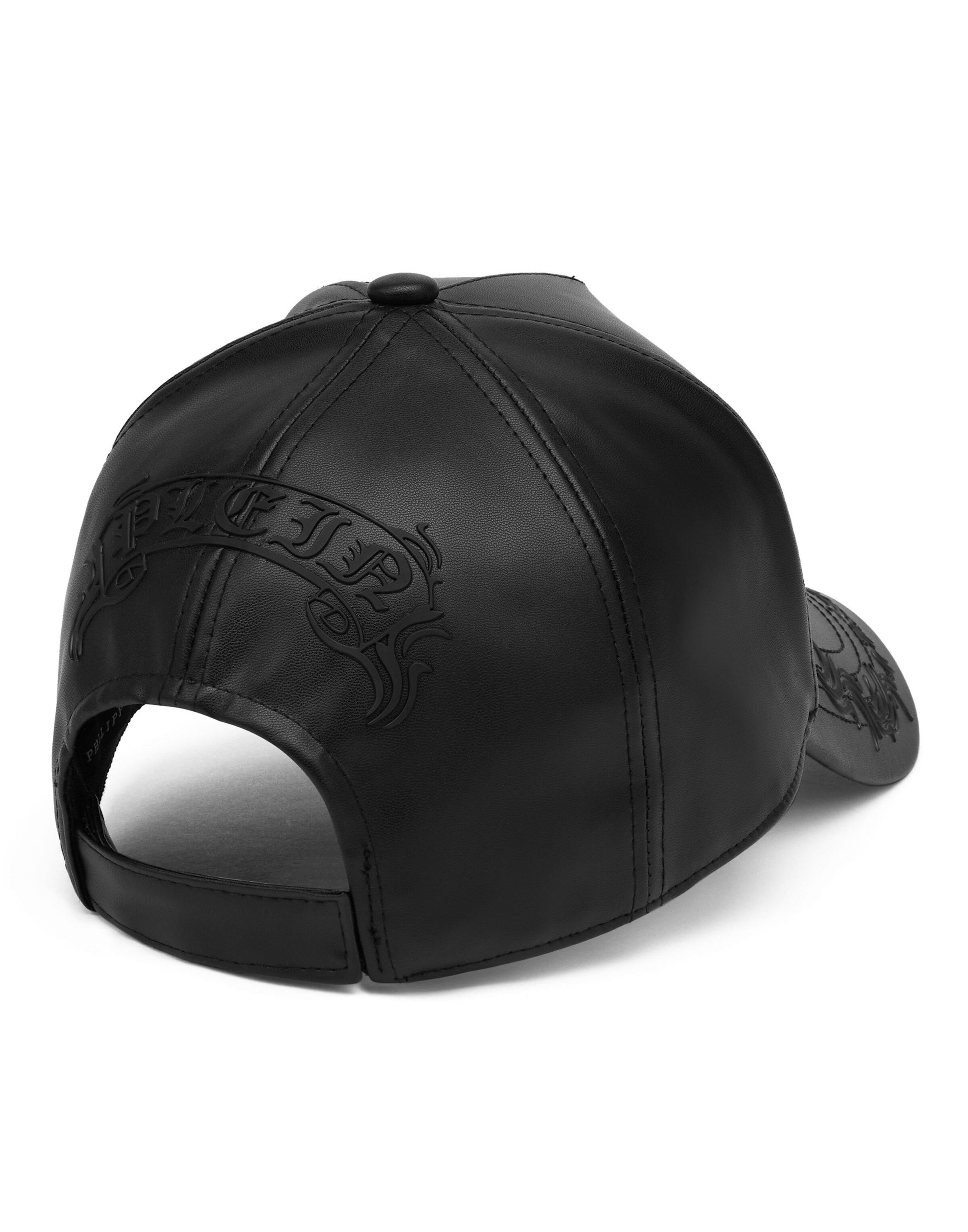 Philipp Plein Cap 'Gothic Plein' in Black