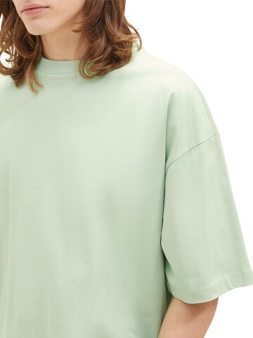 T-Shirt TOM TAILOR DENIM en vert