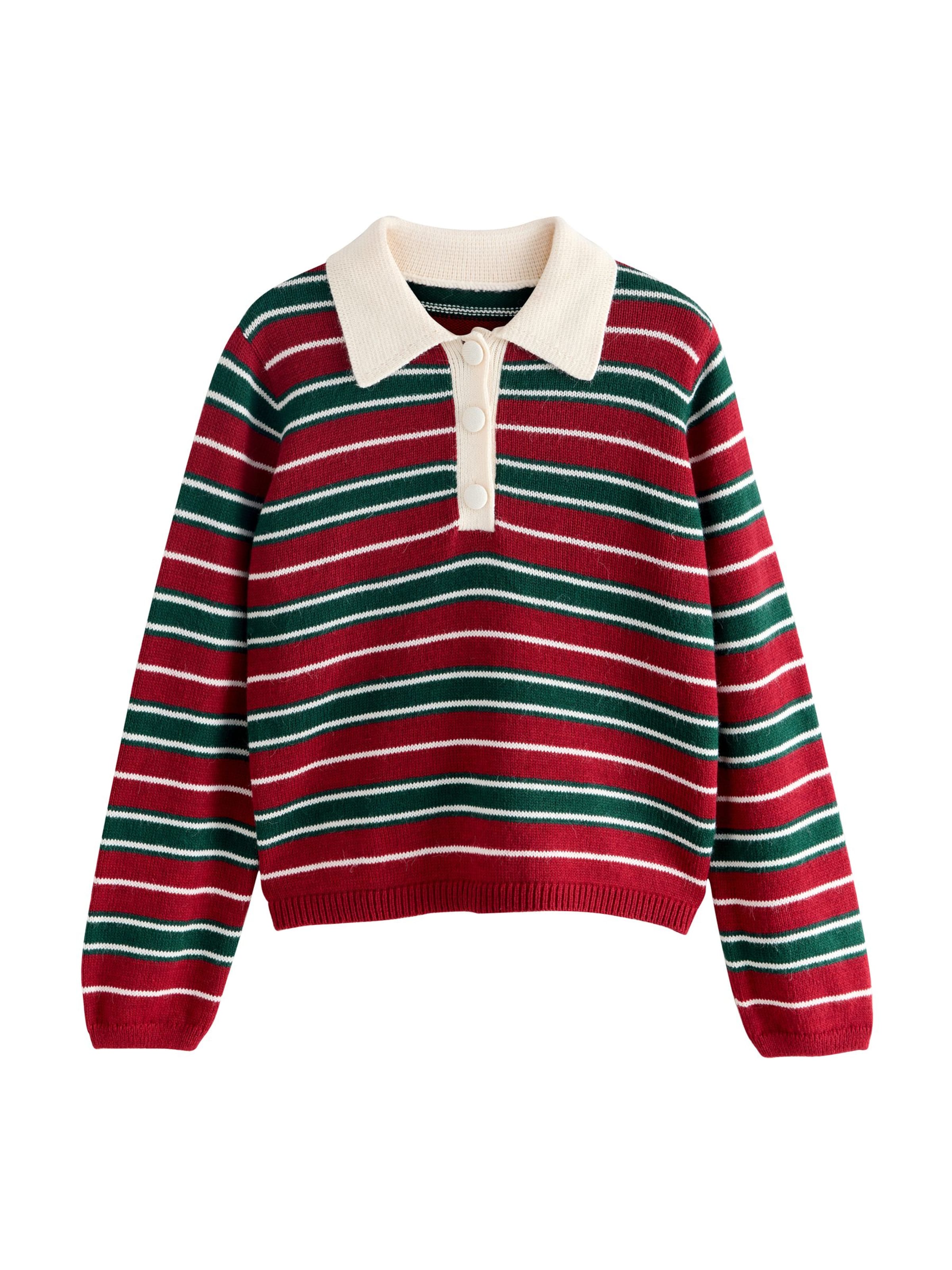 Next Πουλόβερ σε κόκκινο: μπροστά