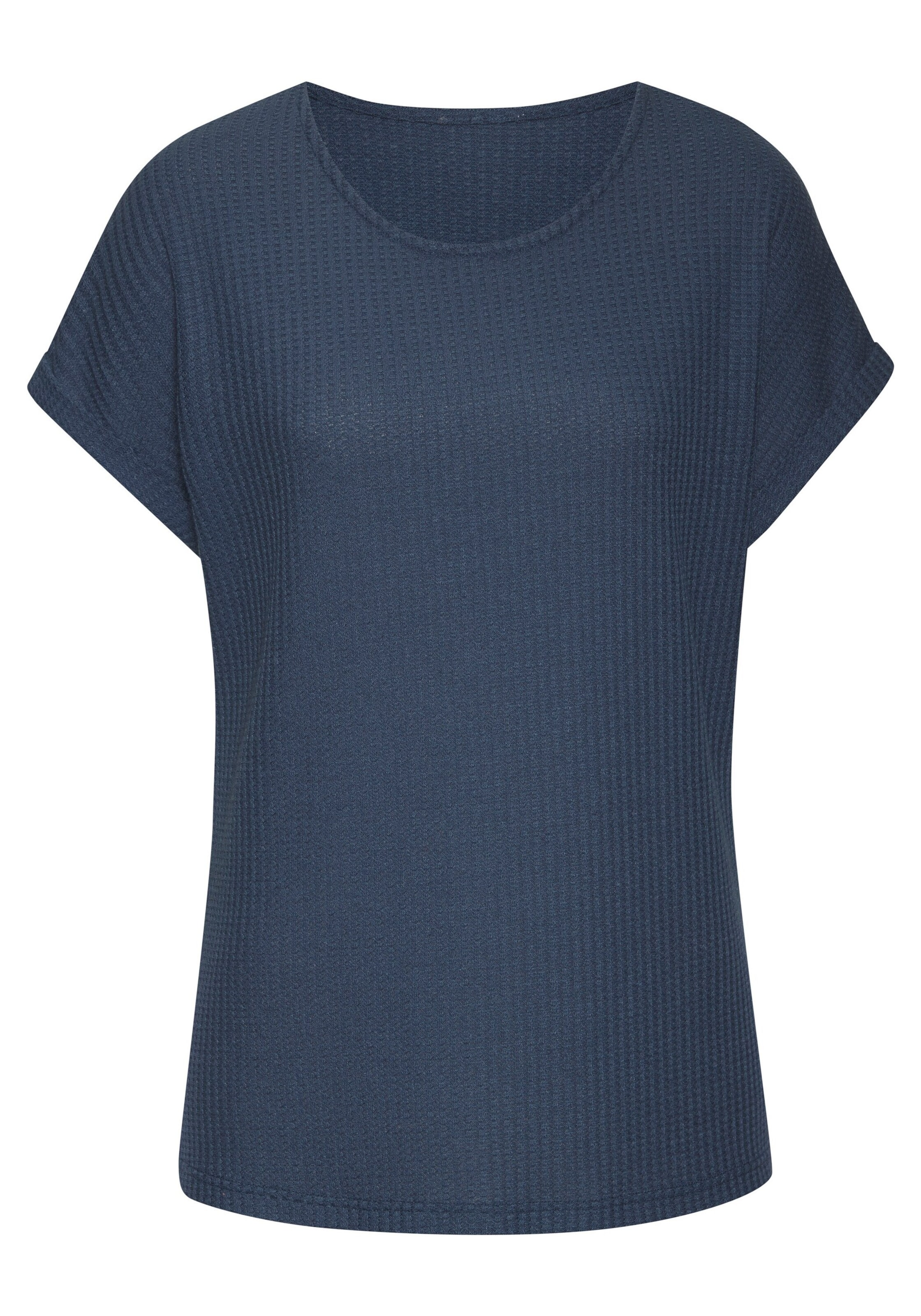 T-shirt VIVANCE en bleu : devant