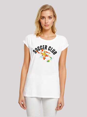 T-shirt F4NT4STIC en blanc : devant