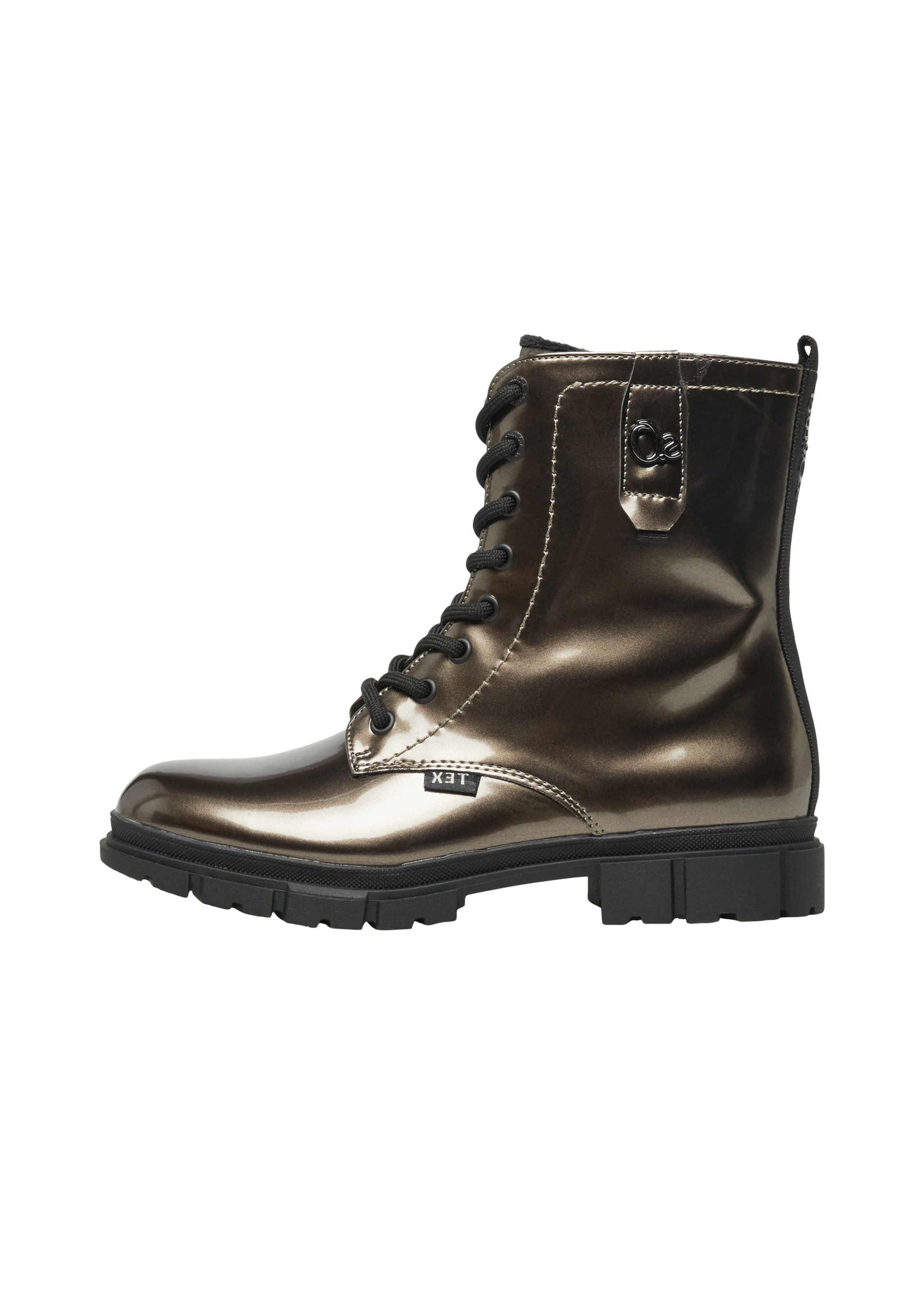 s.Oliver Boot in Gold: front