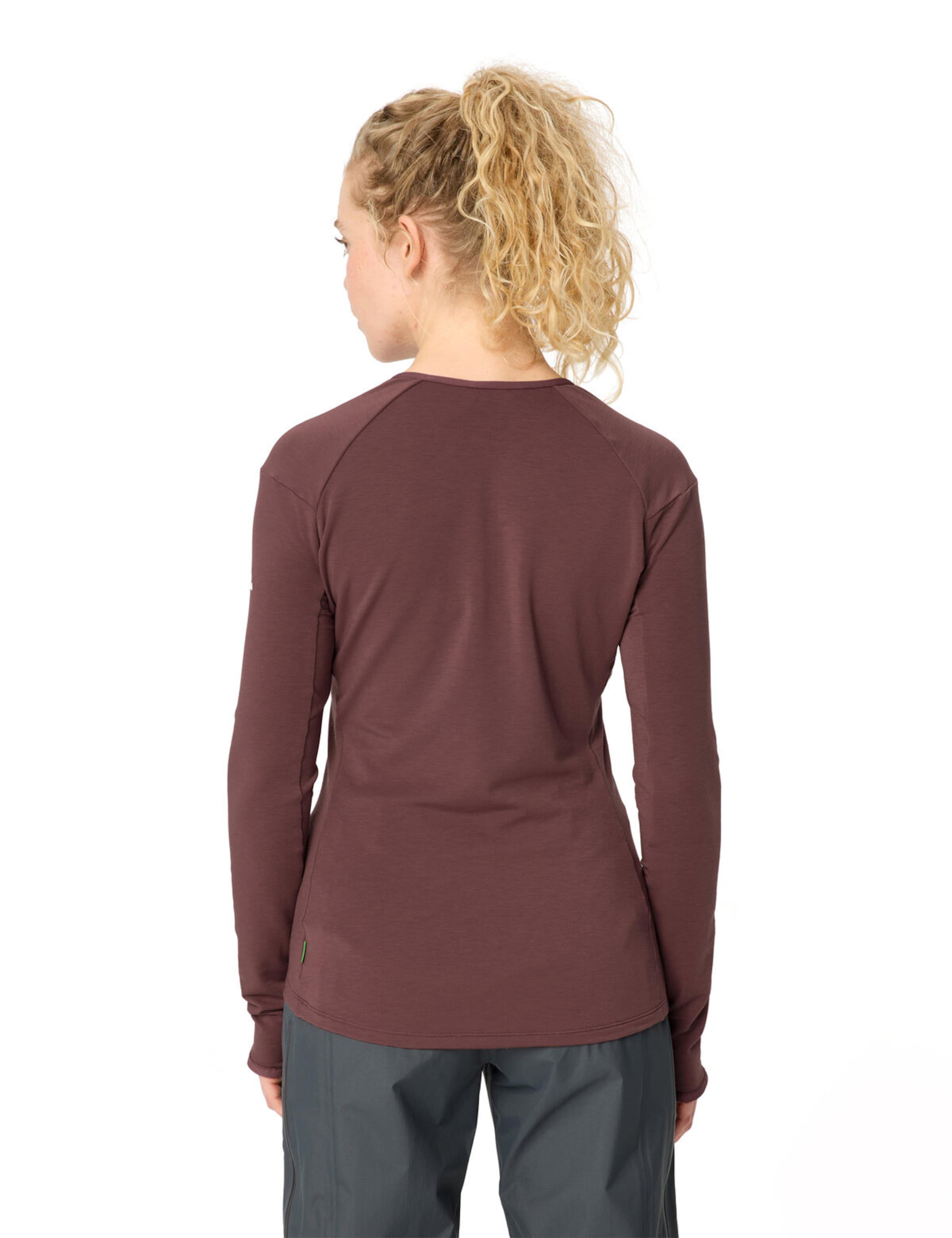 VAUDE Funktionsshirt 'Monviso' in Rot
