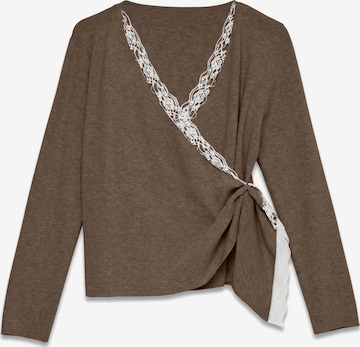 Maglietta 'VMMynthe' di VERO MODA in marrone: frontale