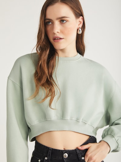 Grimelange Sweatshirt i pastellgrön, Produktvy